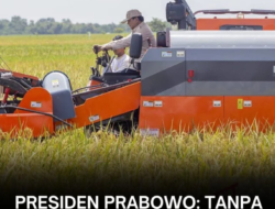 Presiden Prabowo: Petani Adalah Garda Terdepan Kedaulatan Negara