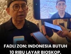 Fadli Zon Soroti Minimnya Jumlah Layar Bioskop Nasional: Perlu Dorongan Investasi dan Kolaborasi Daerah