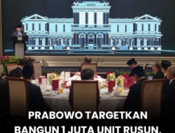 Presiden Prabowo Subianto Komitmen Bangun 1 Juta Rumah Susun Terjangkau dalam Tahun Pertama Pemerintahan