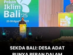 Desa Adat Bali Jadi Garda Depan Mitigasi Perubahan Iklim Lewat Konsep Tri Hita Karana