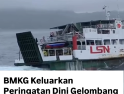 BMKG Keluarkan Peringatan Dini Gelombang Tinggi di Perairan Bali–Banyuwangi