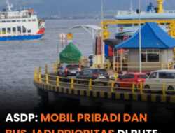 ASDP Prioritaskan Kendaraan Pribadi dan Bus di Lintasan Ketapang–Gilimanuk Saat Arus Balik Lebaran 2026