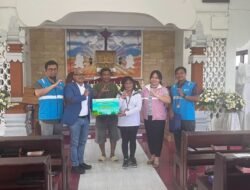 PLN Icon Plus Wujudkan Akses Internet Gratis untuk Gereja St. Maria Guadalupe Sading Melalui Kegiatan TJSL