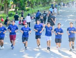 Bangun Gaya Hidup Sehat, PLN Icon Plus Gelar Lari Bersama di CFD Renon