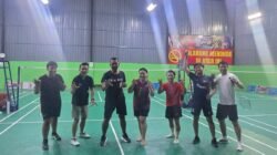 PLN Icon Plus Gelar Olahraga Badminton Bersama Sukseskan Program Wellbeing