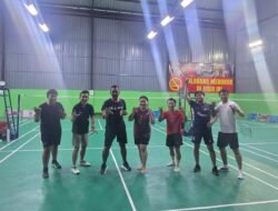 PLN Icon Plus Gelar Olahraga Badminton Bersama Sukseskan Program Wellbeing