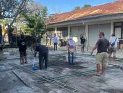 PLN Icon Plus Wujudkan Kepedulian terhadap Lingkungan dan Nilai Spiritual Melalui Gotong Royong Membersihkan Areal Suci Pura